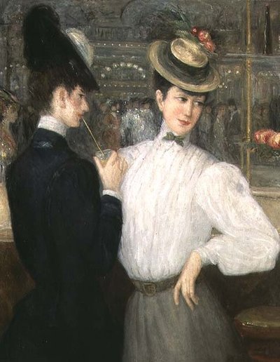 Bar di ristoro al Folies Bergère da Georges Bottini