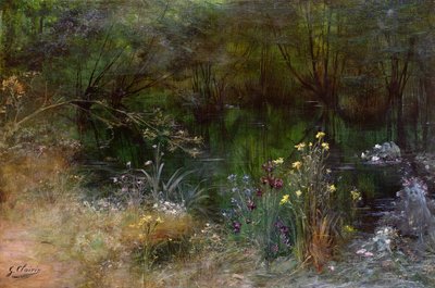 Un lago con Naiadi da Georges Clairin