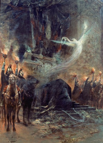 Funerali di Victor Hugo: la veglia sotto l