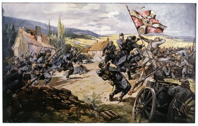 Combattimenti a San Biagio da Georges Conrad
