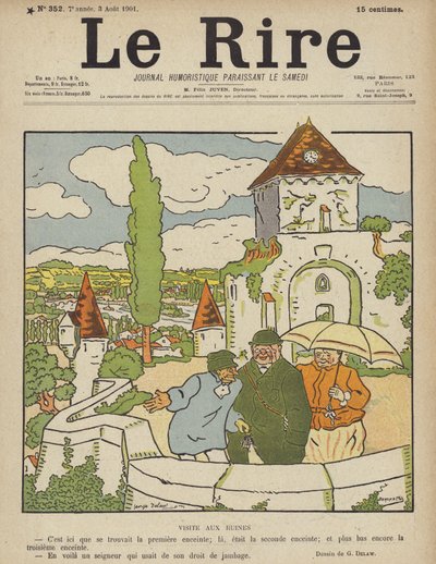 Illustrazione per Le Rire da Georges Delaw