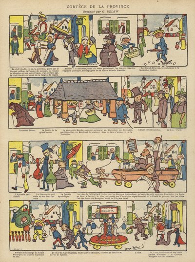 Illustrazione per Le Rire da Georges Delaw