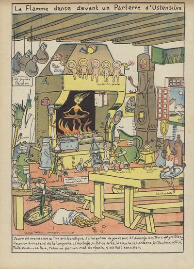 Illustrazione per Le Rire da Georges Delaw