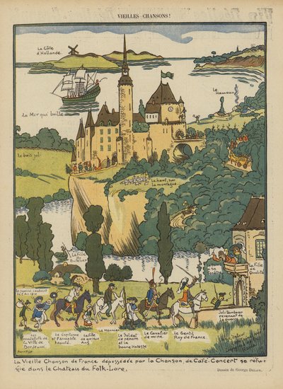 Illustrazione per Le Rire da Georges Delaw