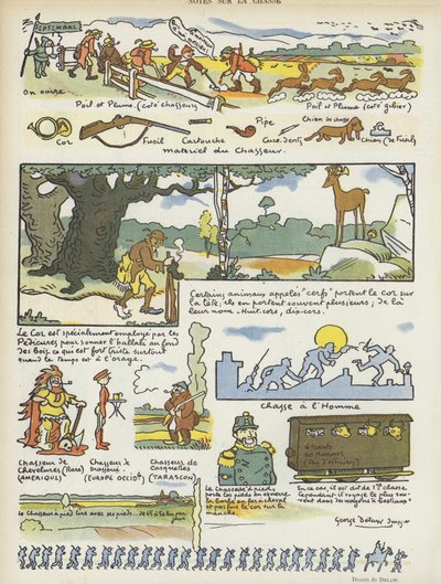 Illustrazione per Le Rire da Georges Delaw