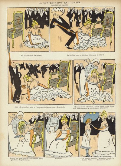 Illustrazione per Le Rire da Georges Delaw