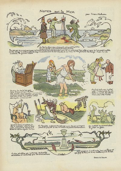 Illustrazione per Le Rire da Georges Delaw