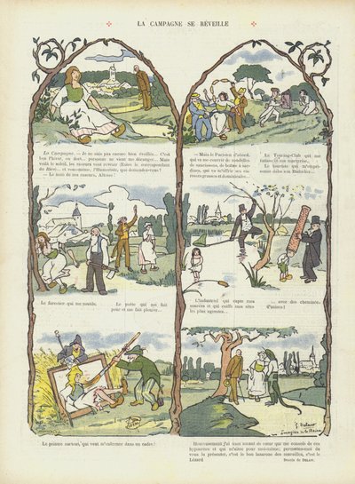 Illustrazione per Le Rire da Georges Delaw