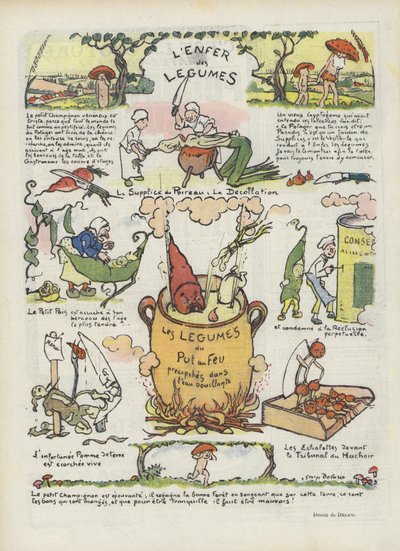 Illustrazione per Le Rire da Georges Delaw