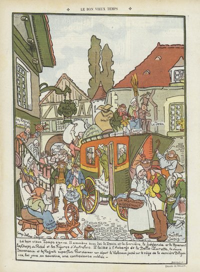 Illustrazione per Le Rire da Georges Delaw