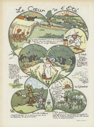 Illustrazione per Le Rire da Georges Delaw