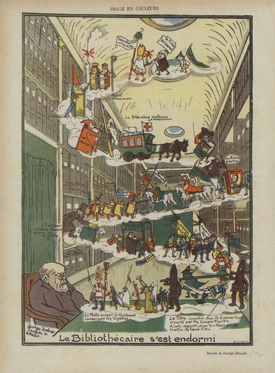 Illustrazione per Le Rire da Georges Delaw