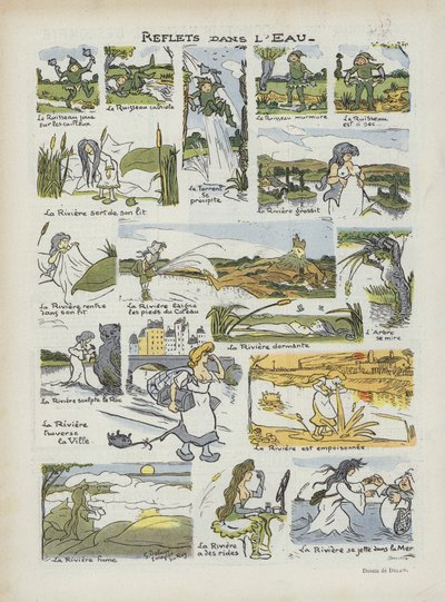 Illustrazione per Le Rire da Georges Delaw