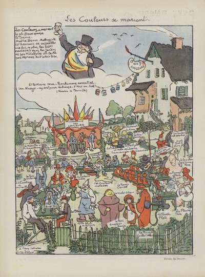 Illustrazione per Le Rire da Georges Delaw