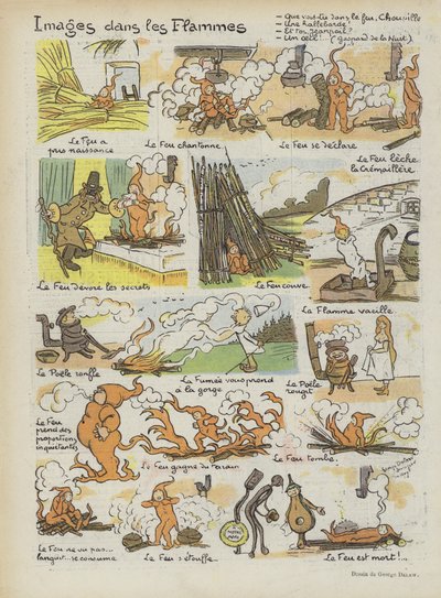 Illustrazione per Le Rire da Georges Delaw