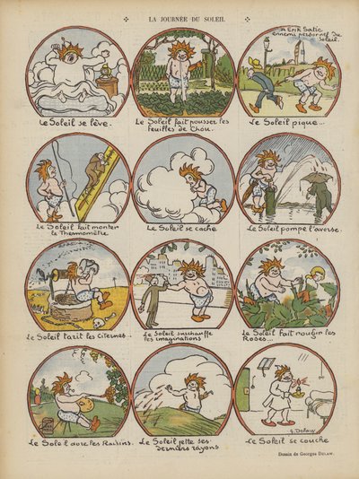 Illustrazione per Le Rire da Georges Delaw