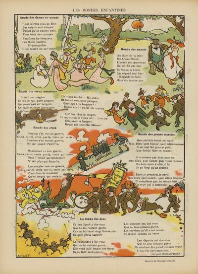Illustrazione per Le Rire da Georges Delaw