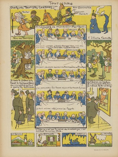 Illustrazione per Le Rire da Georges Delaw