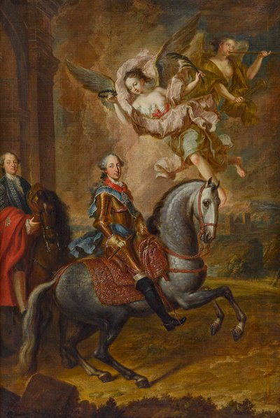Massimiliano III Giuseppe, Elettore di Baviera, a cavallo da Georges Desmarées