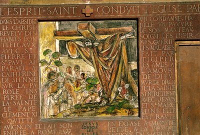 Cristo sulla via del Calvario da Georges Desvallieres