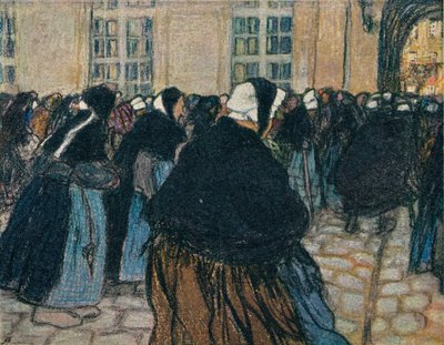 La Rentree A LHospice De La Salpetriere, c1911 da Georges Dupuis