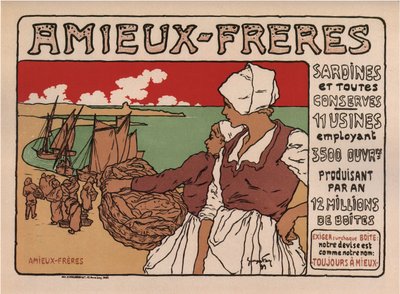 Poster di Amieux Freres da Georges Fay