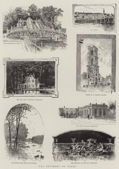 I dintorni di Parigi da Georges Fraipont