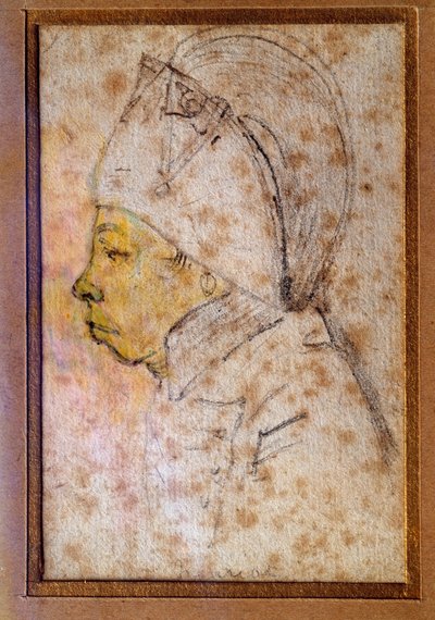 Ritratto di François Hanriot (1761-1794) da Georges Francois Gabriel