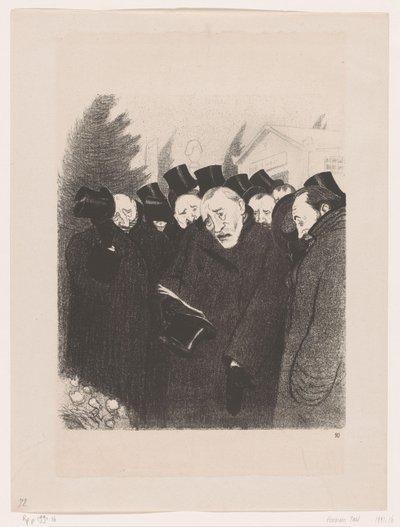 Uomini a un funerale da Georges Hermann Rene Paul