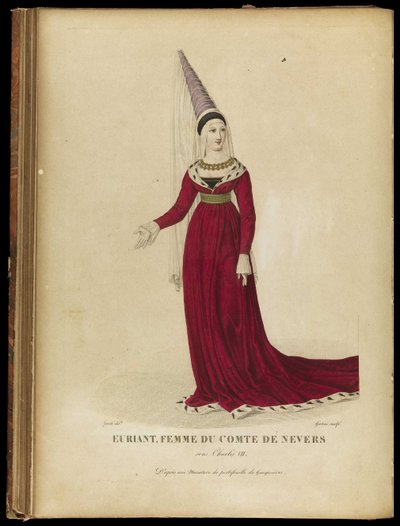 Euryanthe, fine XVIII secolo da Georges Jacques Gatine