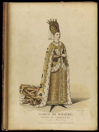 Isabeau di Baviera, Regina di Francia da Georges Jacques Gatine