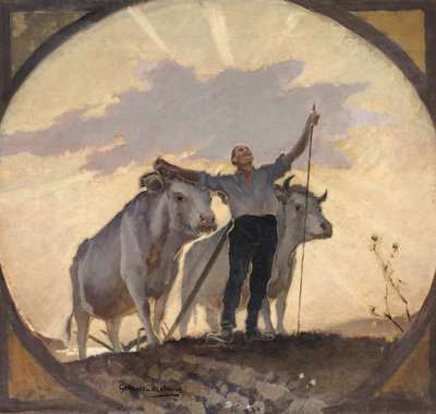 Inno della Terra al Sole, 1892 da Georges Jules Bertrand