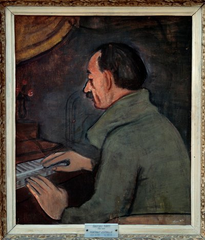 Ritratto di Maurice Utrillo (1883-1955), pittore francese. Dipinto di Georges Kars (1882-1955), XX secolo. Olio su tela. Dim: 0,56 X 0,47m. Lione. Museo delle Belle Arti. da Georges Kars