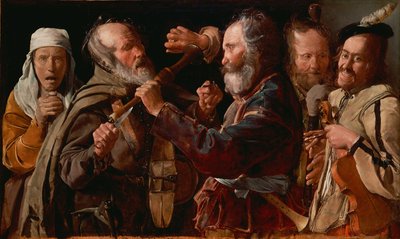La Rissa dei Musicisti da Georges La Tour de