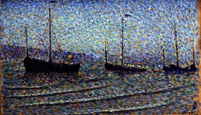 Barche da pesca da Georges Lemmen