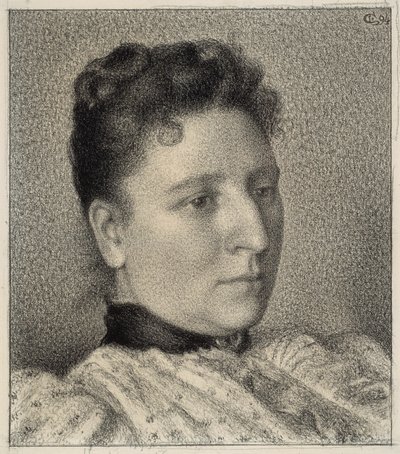 Ritratto di Anna Boch da Georges Lemmen
