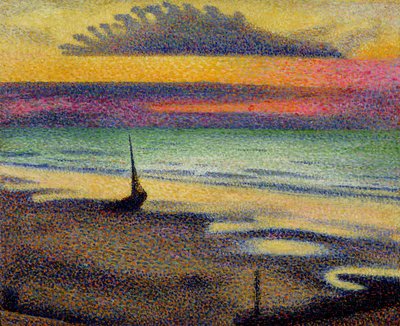 La spiaggia di Heist, 1891-92 da Georges Lemmen