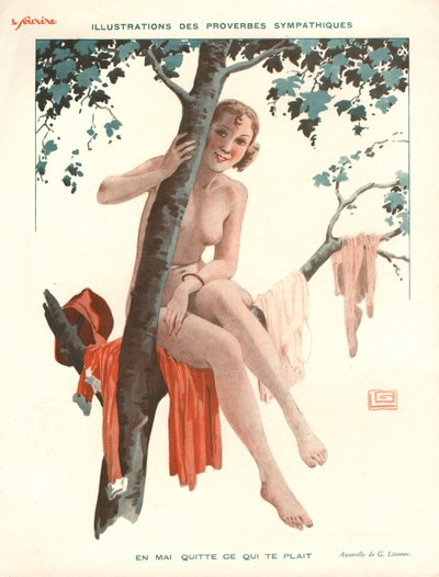 In maggio lascia ciò che ti piace, illustrazione da 