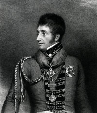 Maggior Generale Onorevole Sir William Ponsonby, 1817 da Georges Maile