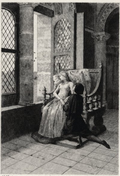 Illustrazione di Georges Antoine Rochegrosse (1859-1938) per 