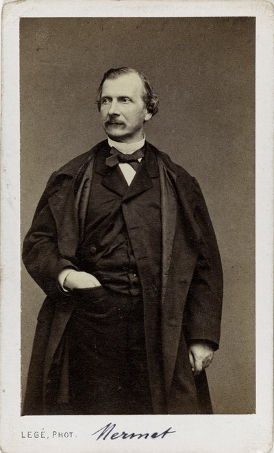 Ritratto del compositore Auguste Mermet 1810-1889 da Georges Mathurin Legé