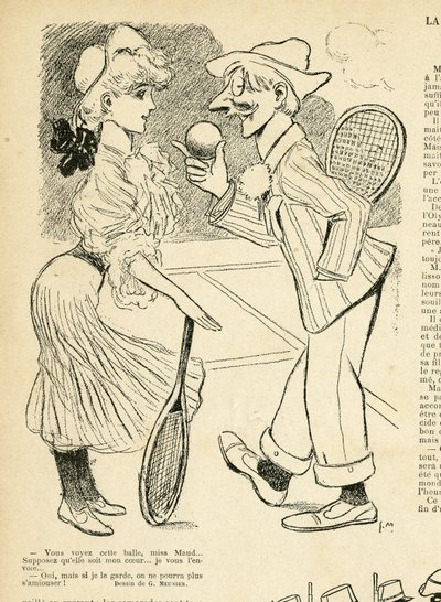 Illustrazione di Georges Meunier (1869-1934) in Le Rire da Georges Meunier