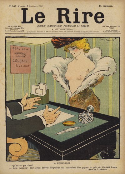 Illustrazione per Le Rire da Georges Meunier