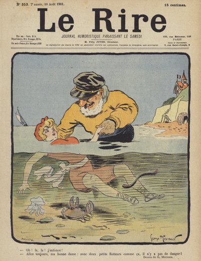 Illustrazione per Le Rire da Georges Meunier