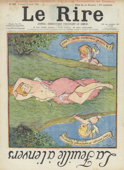 Illustrazione per Le Rire da Georges Meunier
