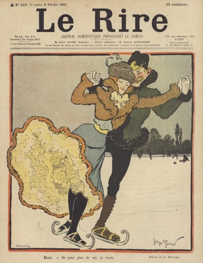 Illustrazione per Le Rire da Georges Meunier