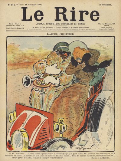 Illustrazione per Le Rire da Georges Meunier