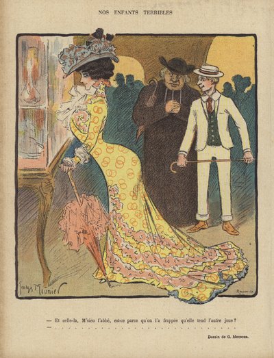 Illustrazione per Le Rire da Georges Meunier