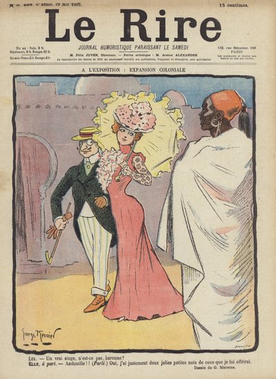 Illustrazione per Le Rire da Georges Meunier