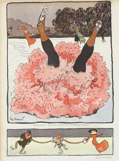 Illustrazione per Le Rire da Georges Meunier